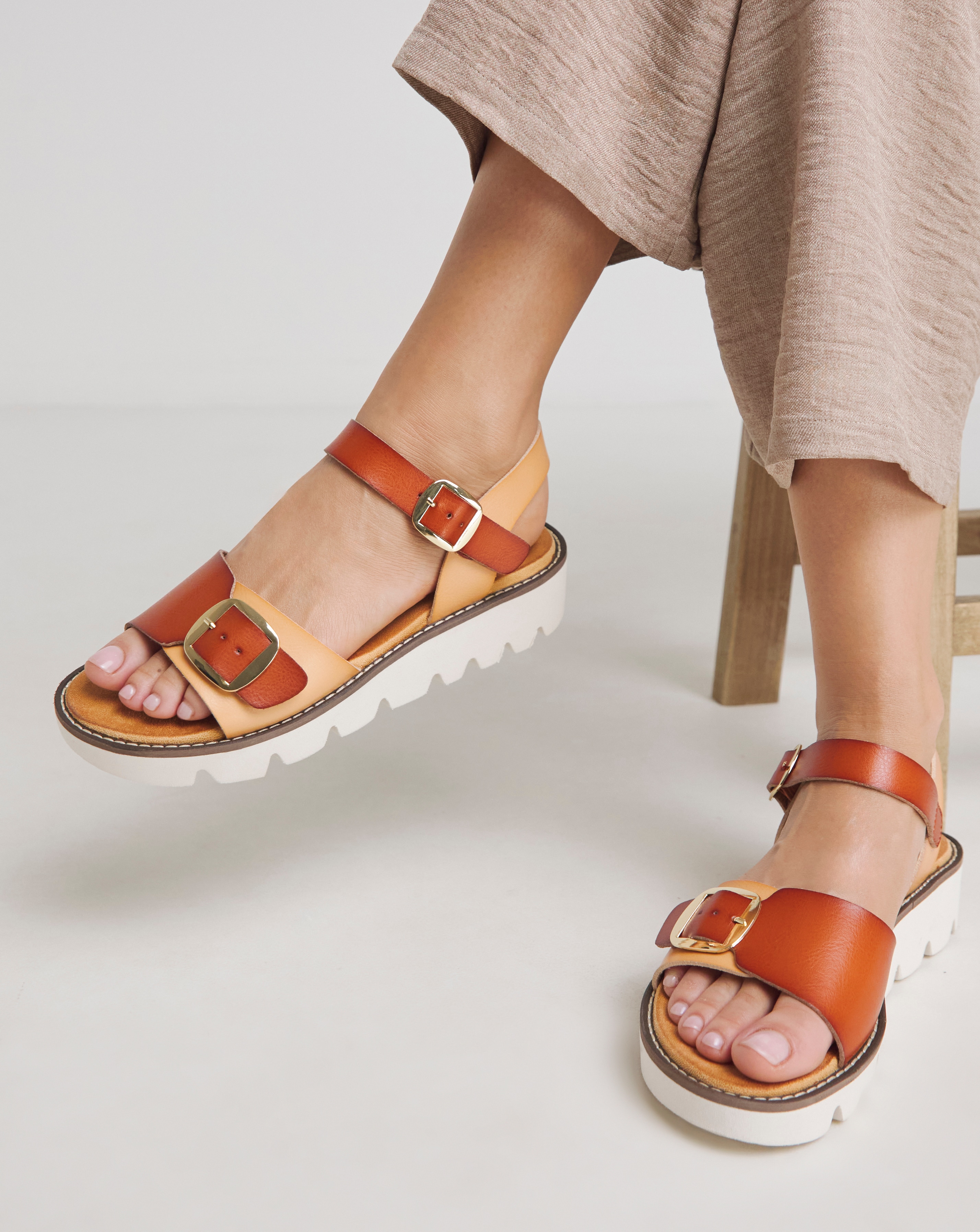 Heavenly Feet Trudy Sandals Wide Fit