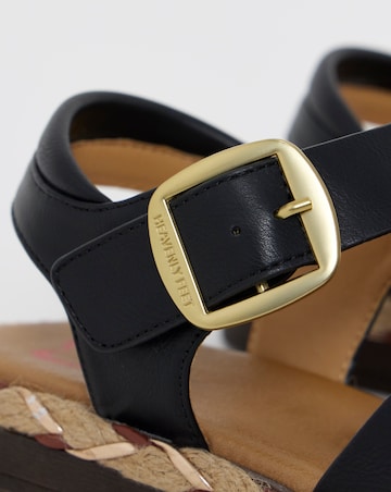 Heavenly Feet Tonic Fisherman Espadrille Sandals - Wide Fit (E)