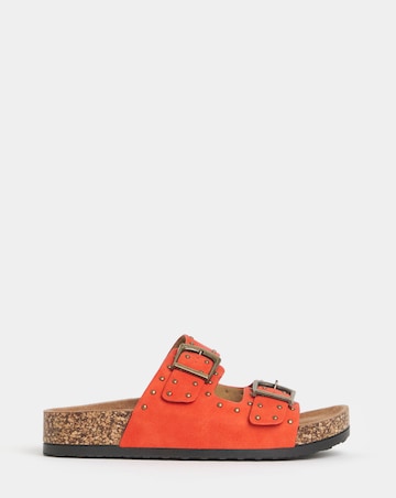 Heavenly Feet Polly Studded Detail Sandals - Wide Fit (E)