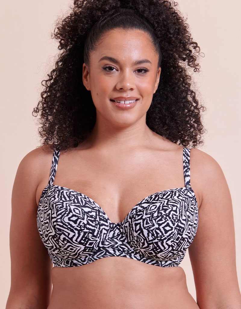 New In - Curvy Kate Swim Wild Horizon Bikini Top