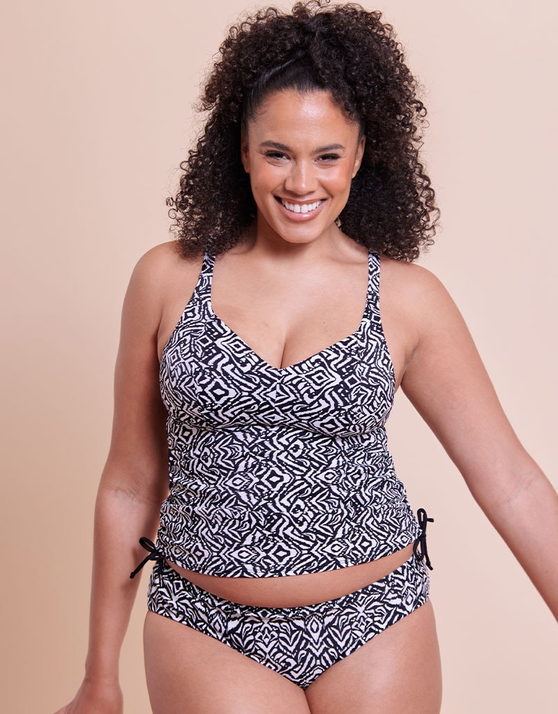 New In - Curvy Kate Swim Wild Horizon Tankini Top