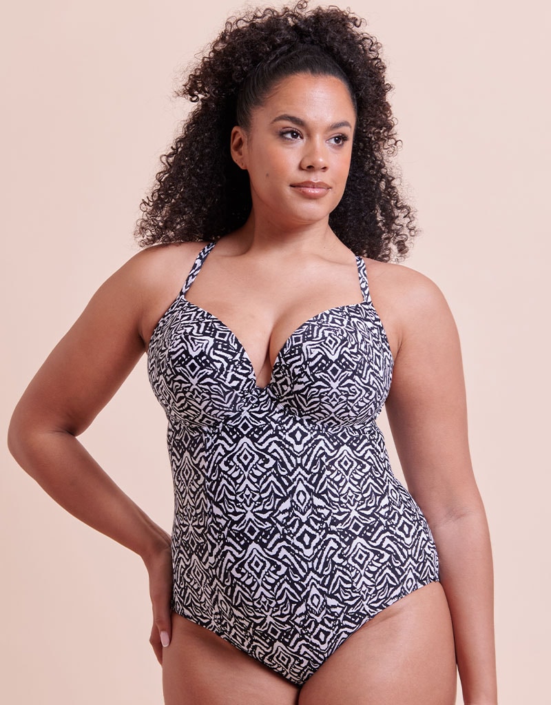 New In - Curvy Kate Swim Wild Horizon Swimsuit