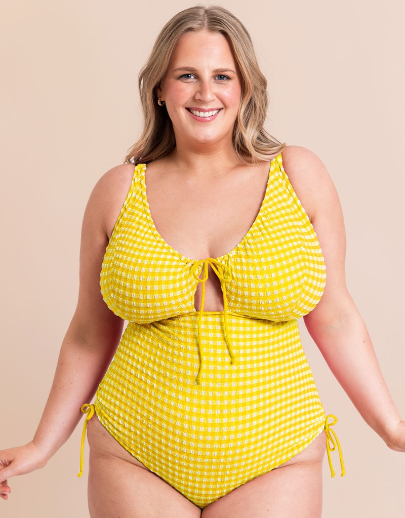 Curvy Kate Holiday Check Swimsuit