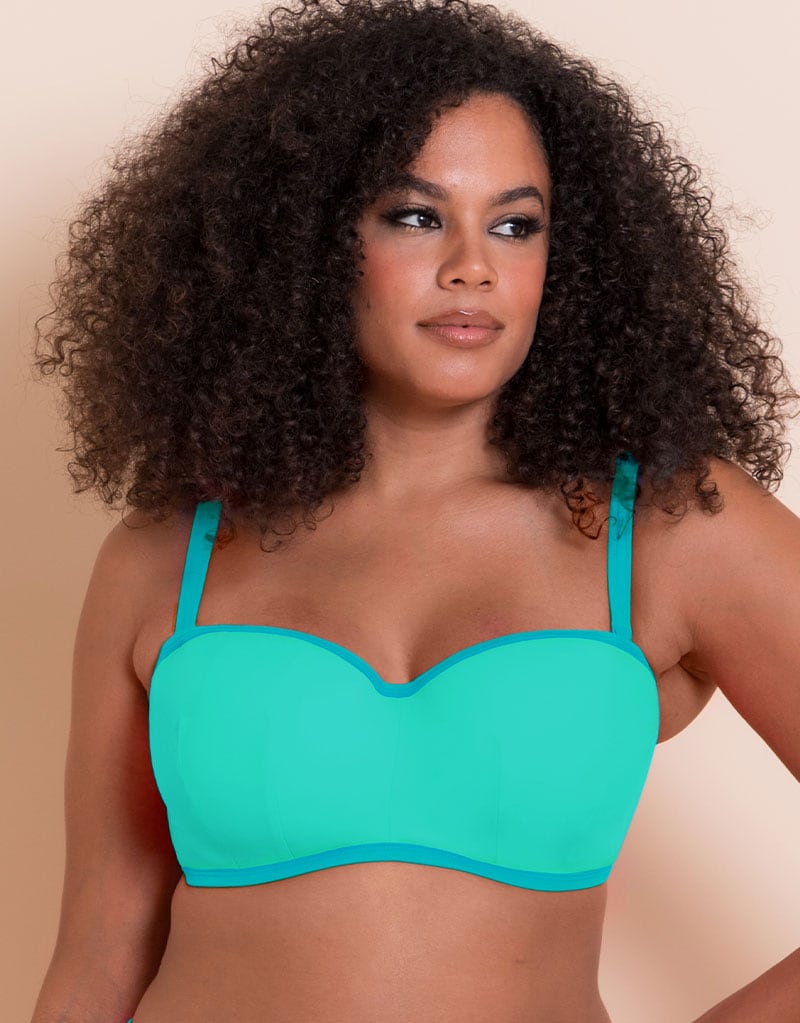 New In - Curvy Kate Minimalist Bandeau Bikini Top
