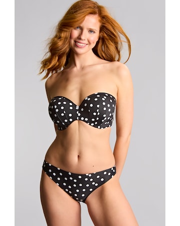 Swimwear Scarlett Bandeau Polka Dot Print