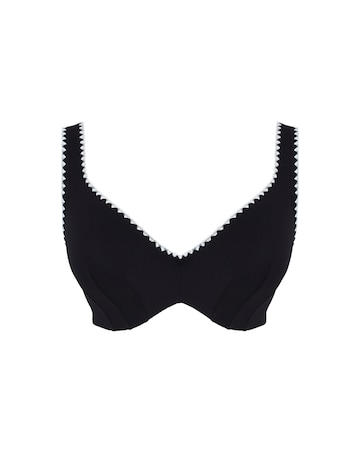 Swimwear Jennifer Plunge Bikini Aurora Black/White