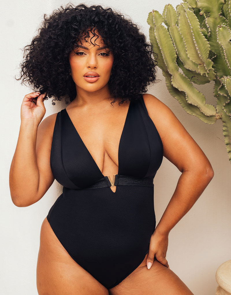 New In - Curvy Kate Siren Seas Non-Wired Swimsuit