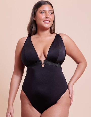 Curvy Kate Siren Seas Non-Wired Plunge Swimsuit