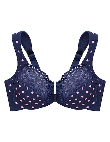 Glamorise Plus Size WonderWire Front-Fastening Bra 1245