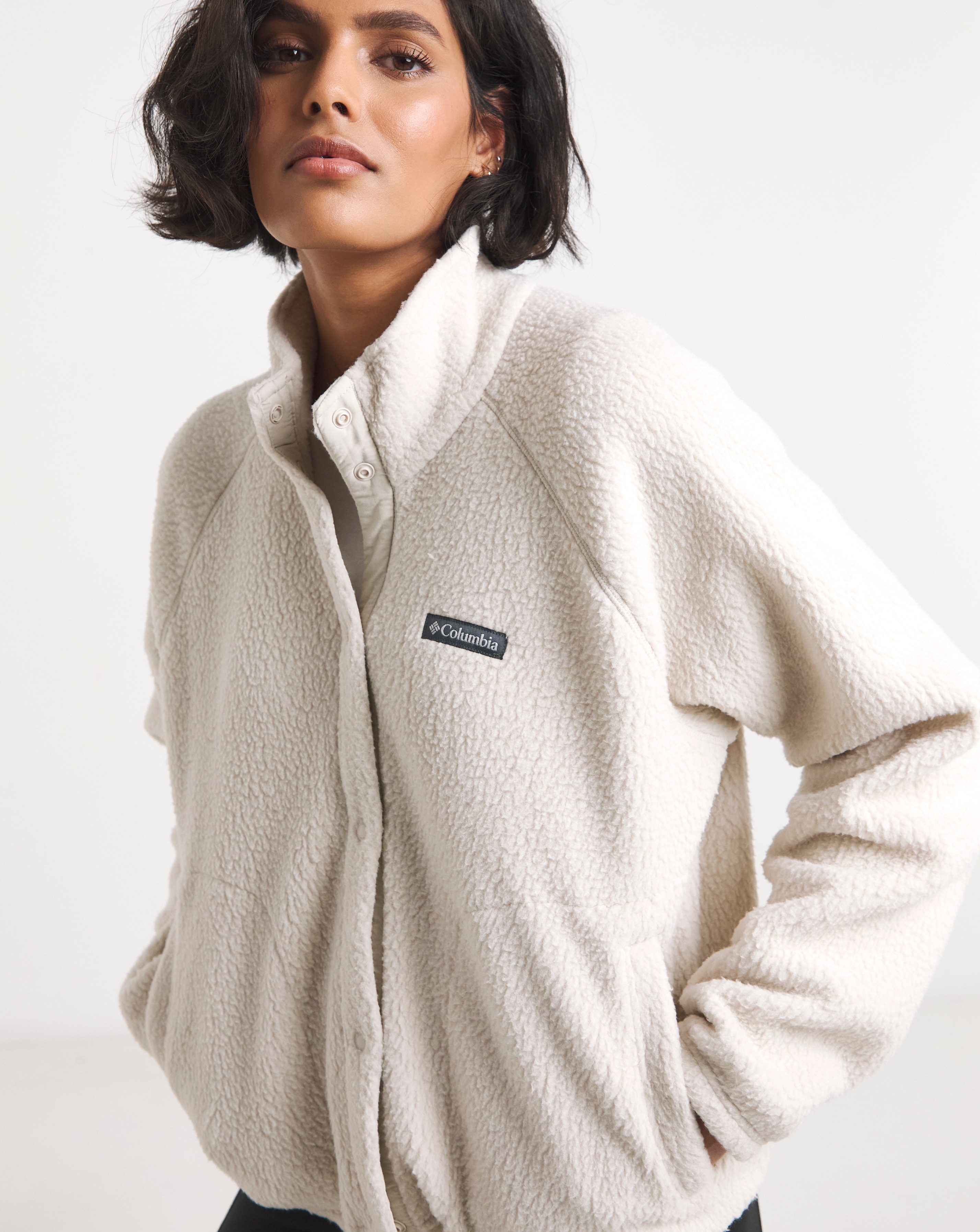 New In - Columbia Jasper Ridge pebbled Fleece