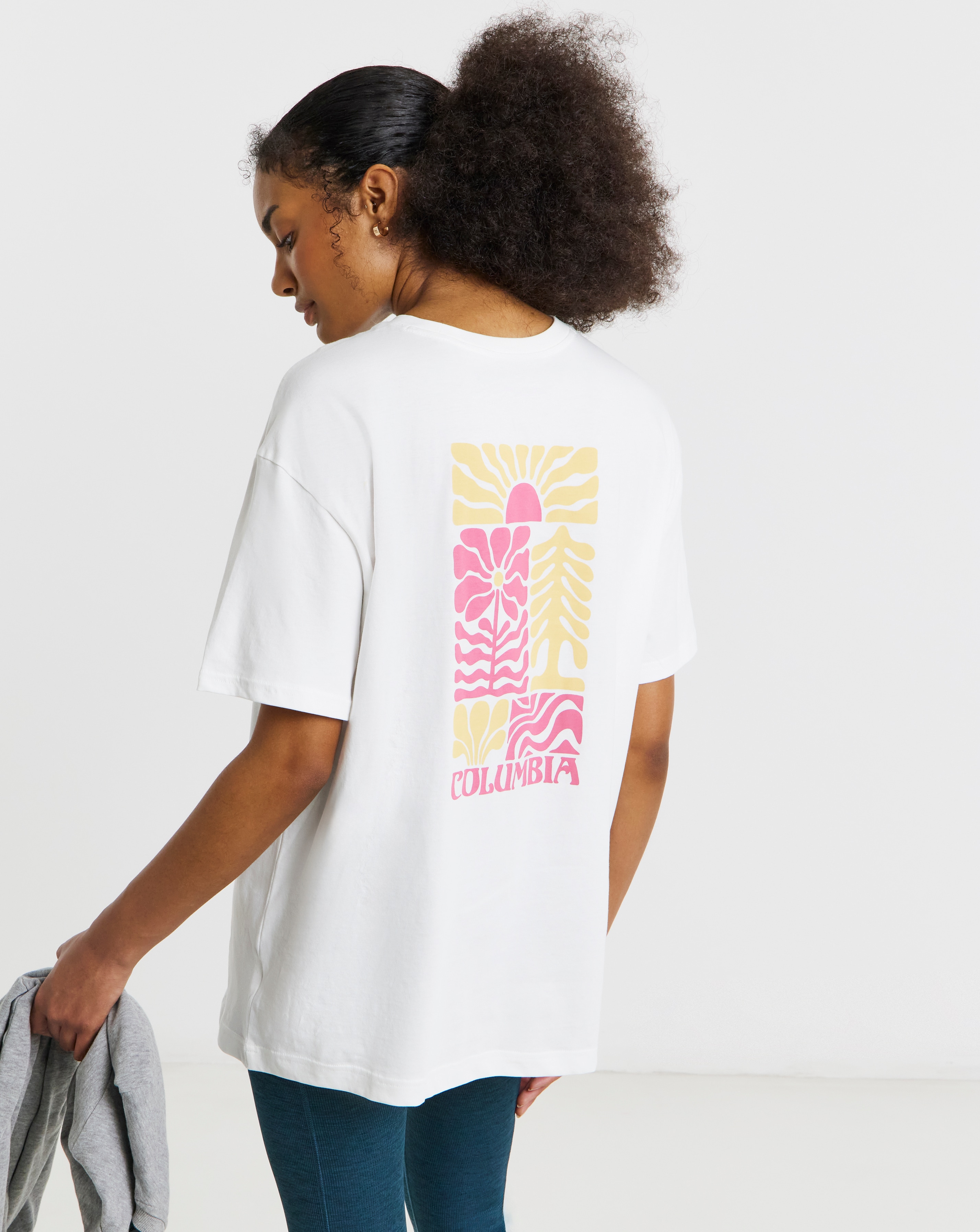 New In - Columbia Oversized Back Print T-Shirt