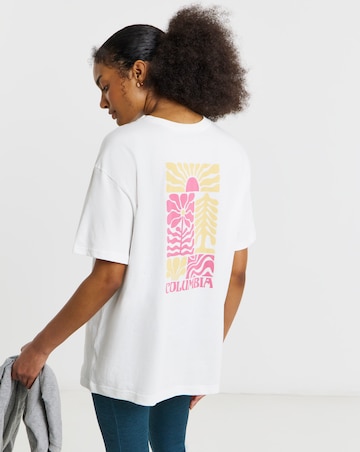 Columbia Rolling Bend Oversized Back Print T-Shirt