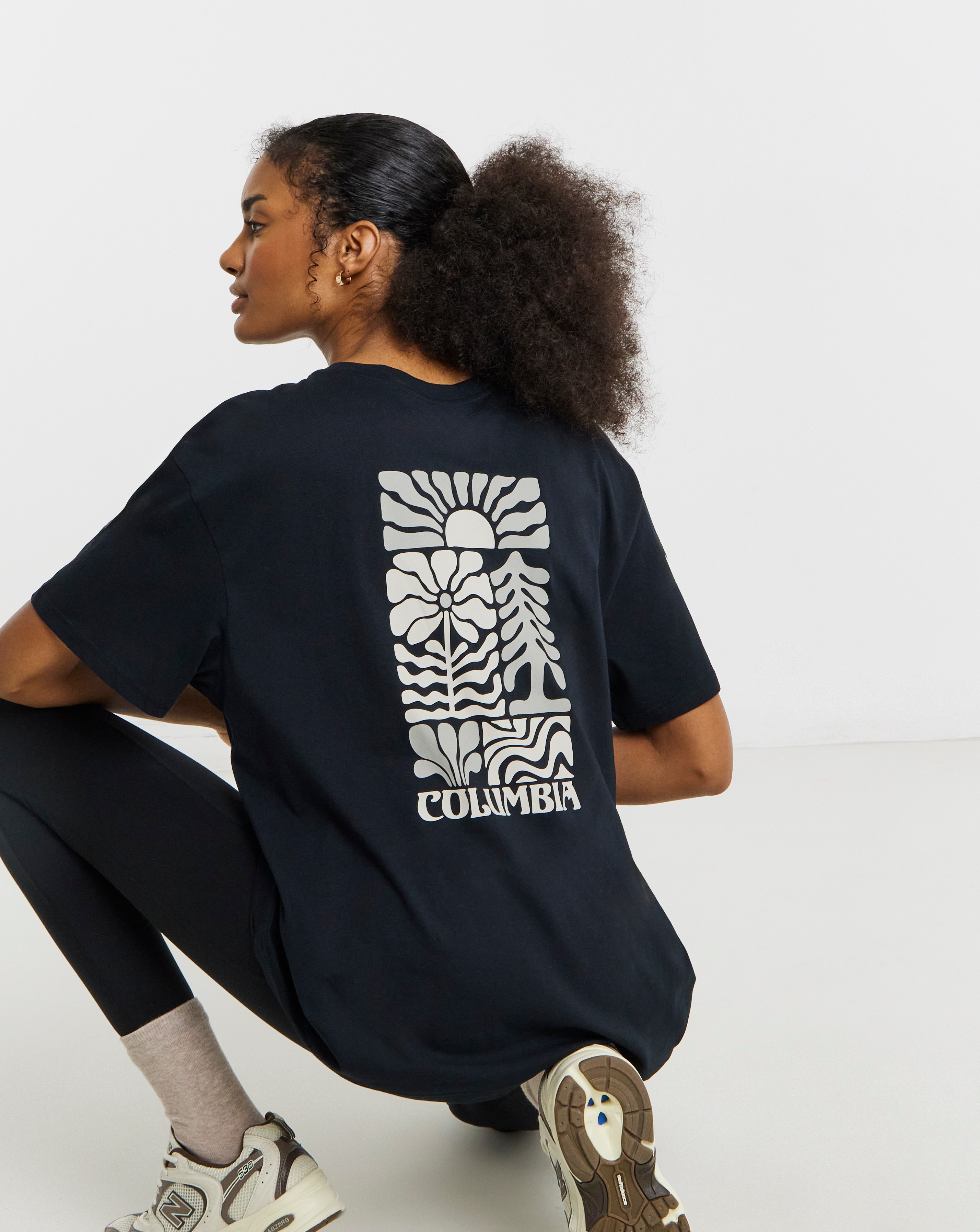 New In - Columbia Oversized Back Print T-Shirt