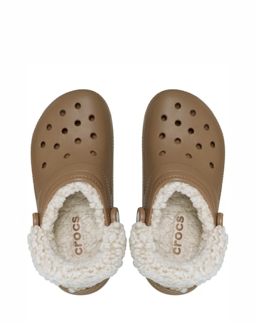 Crocs Fleece Lined Classic Clog - Standard Fit (D)