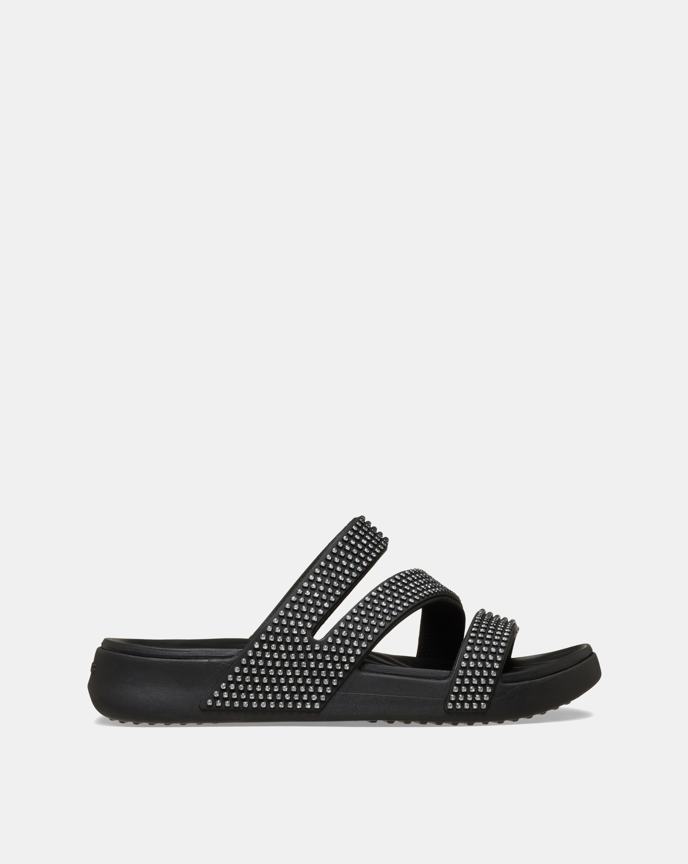 New In - Crocs Get Away Strappy Gems Detail