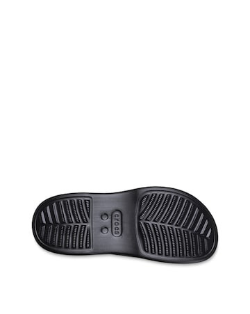 Crocs Black Dylan Notched Clog - Standard Fit