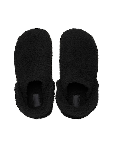 Croc Black Classic Cozzzy Slipper - Standard Fit