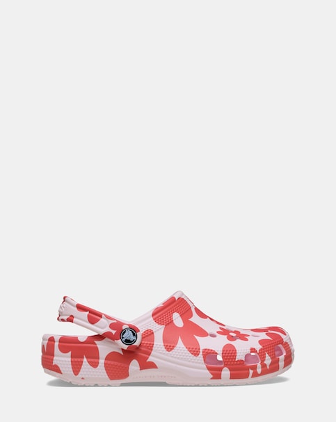 Crocs Bubble Ice/Multi Classic Pop Petals Clog - Standard Fit
