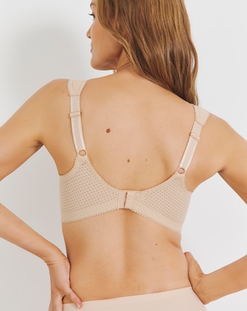 Miss Mary of Sweden Diamond Non Wired Cotton Bra Skintone