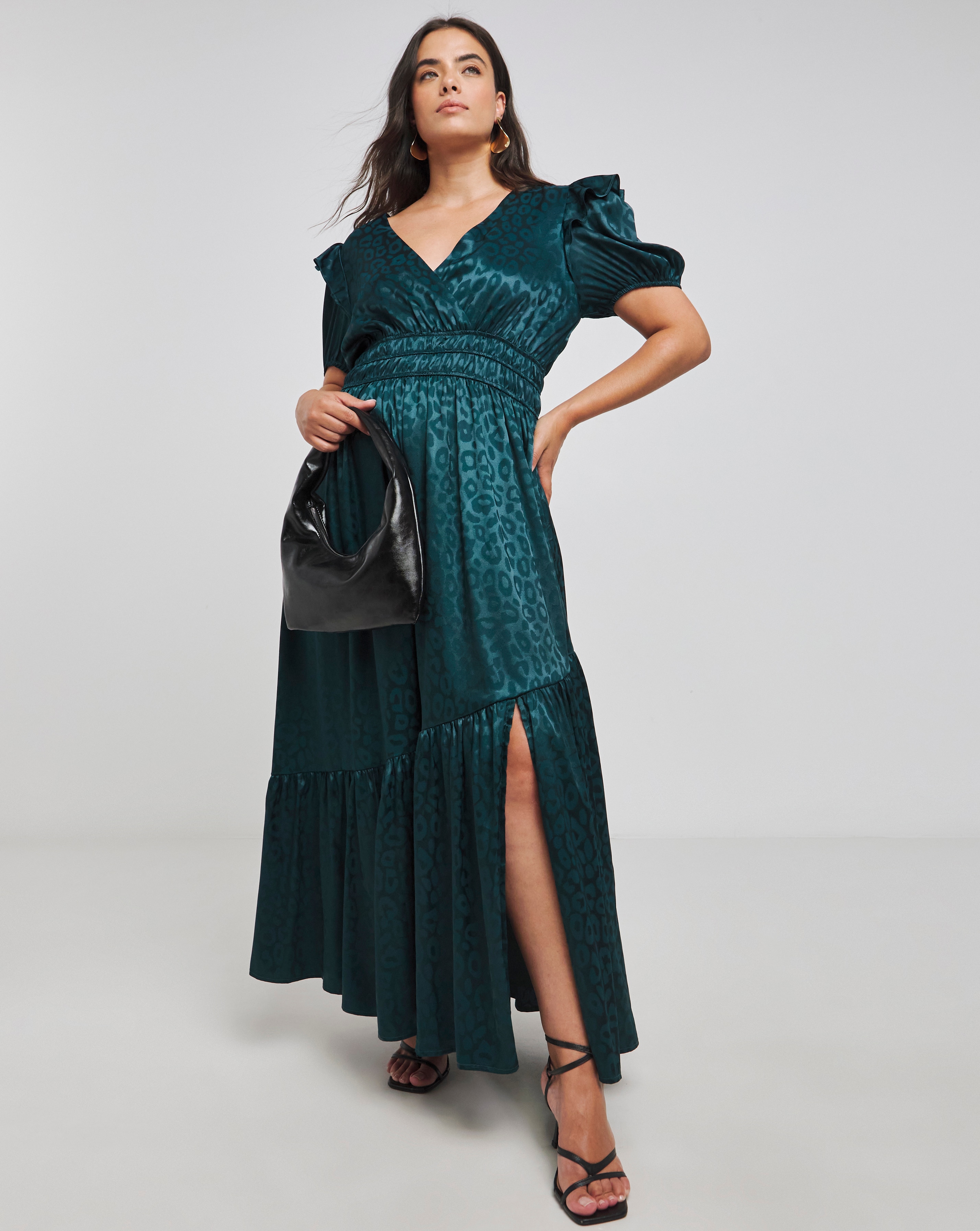 Lovedrobe Wrap Front Maxi Dress