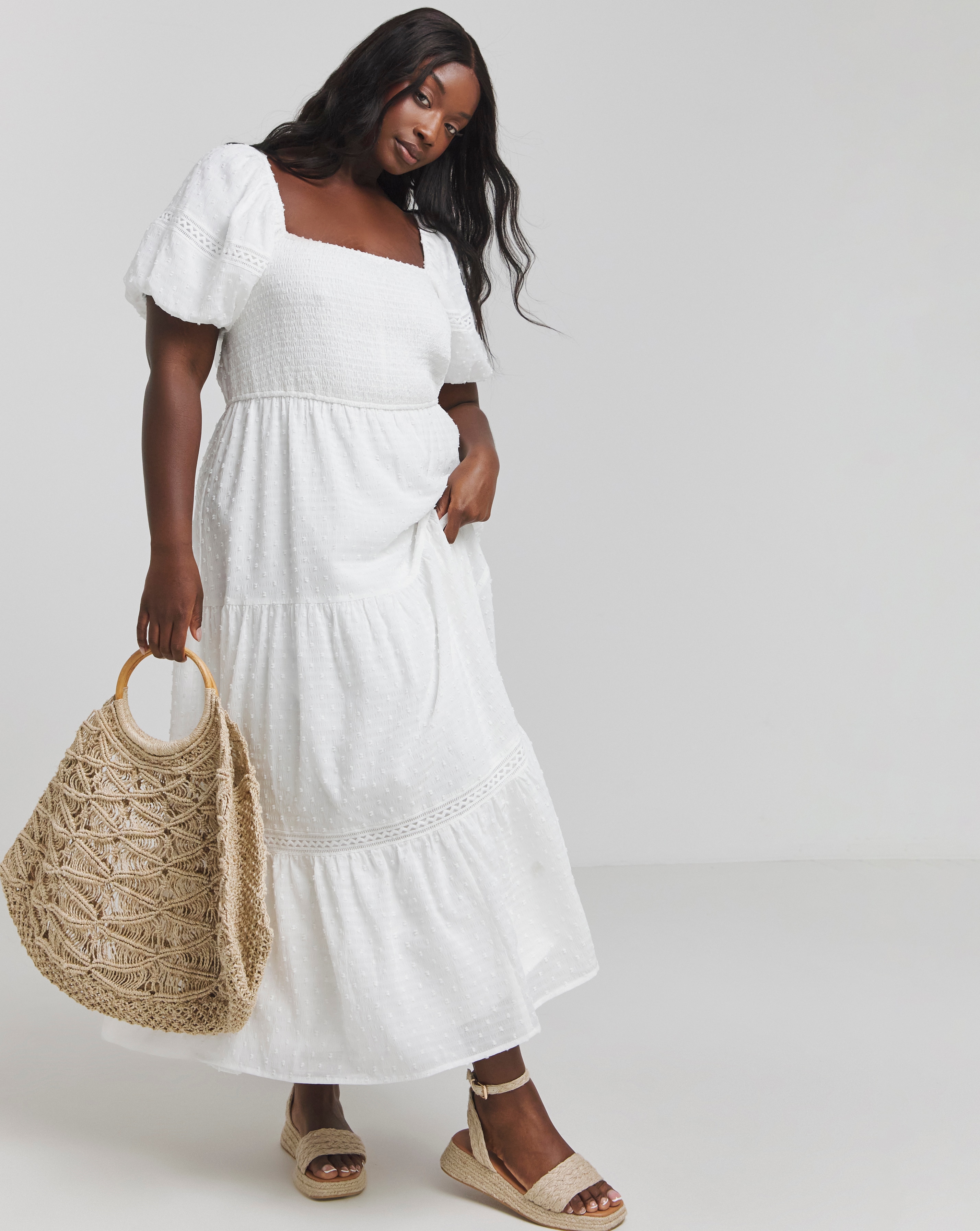 Lovedrobe Tie Back Midaxi Dress