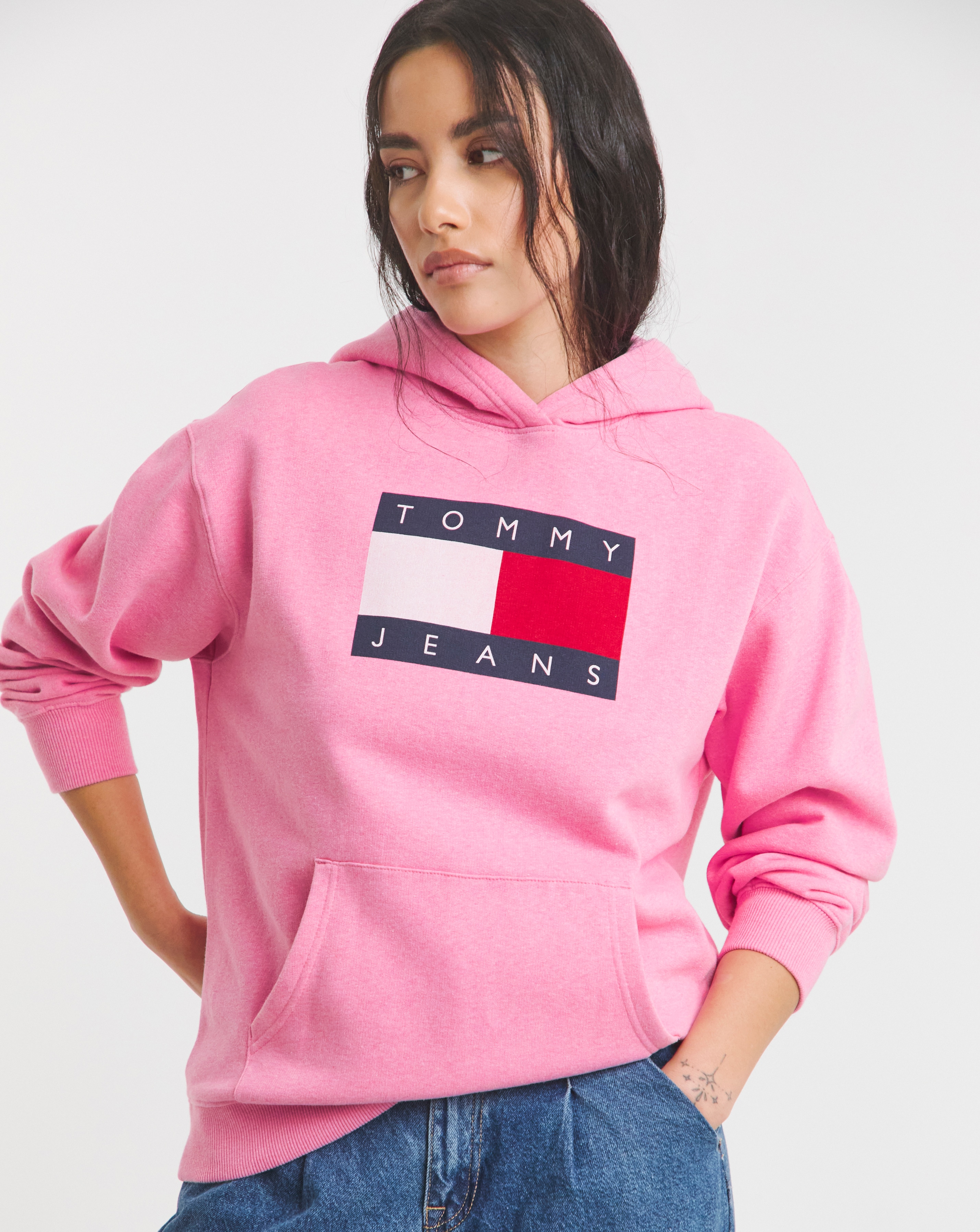 Tommy Jeans Relax Flag Hoodie