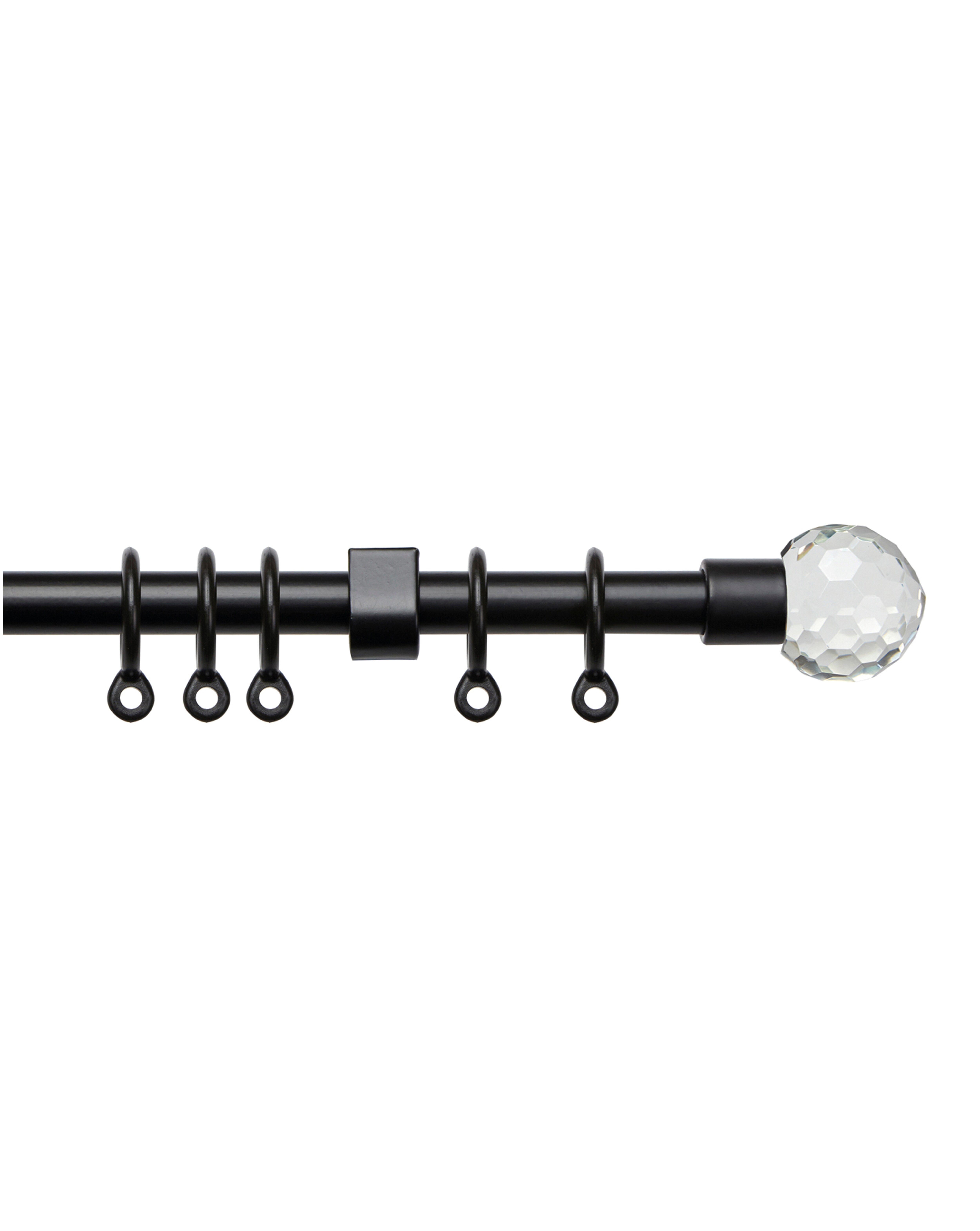 13-16mm Ball Extendable Curtain Pole Set