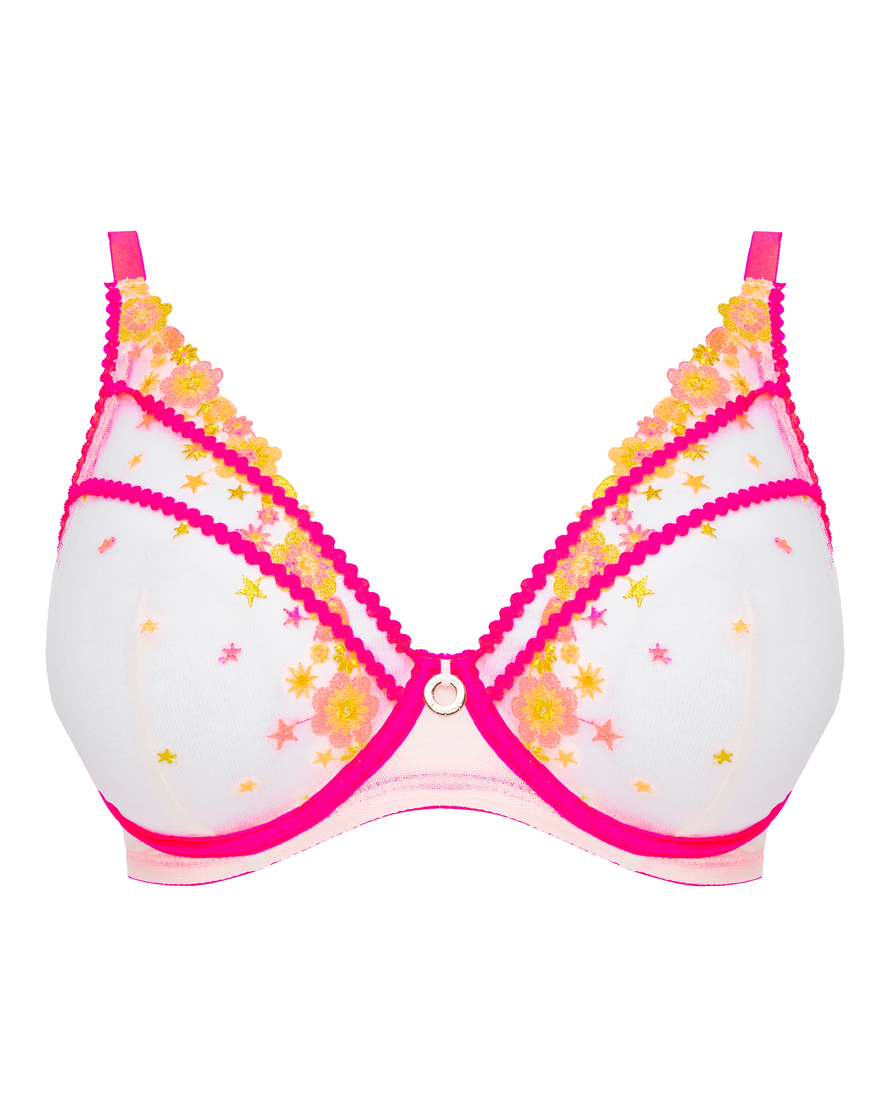 Simply Be Neon Embroidery U/W Plunge