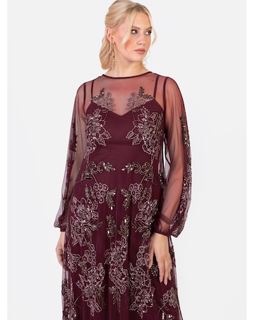 Maya Deluxe Embellished Dress