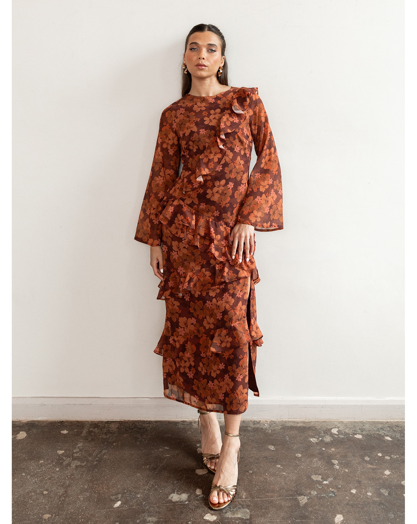 Anaya Printed Dress