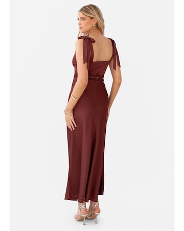 Maya Deluxe Plain Dress