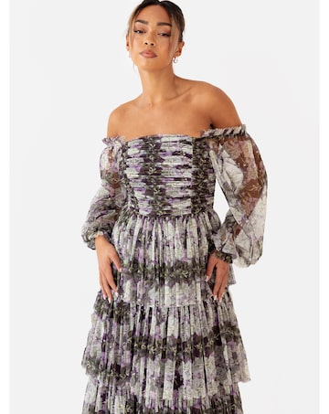 Anaya Printed Dress