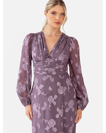 Maya Deluxe Floral Print Dress