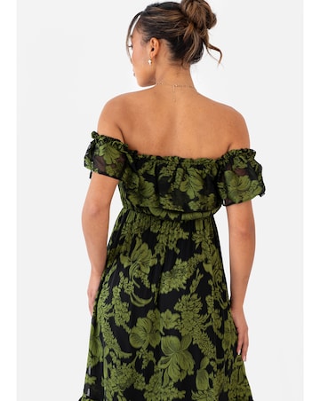 Maya Deluxe Floral Print Dress