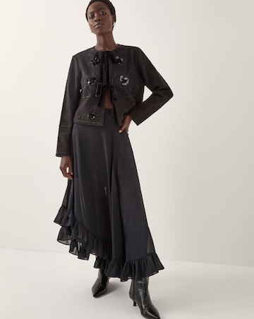 Monsoon Lola Tie Front Jacket