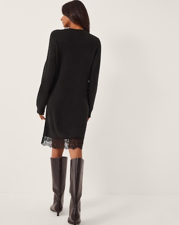 Monsoon Lou Lace Mini Jumper Dress