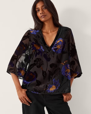 Monsoon Giselle Floral Top - Image 1