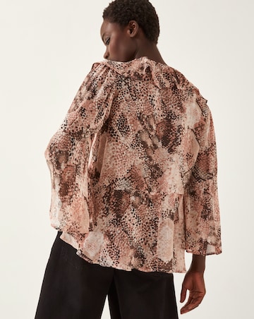 Monsoon Synthia Snake Print Blouse