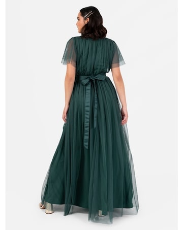 Anaya Faux Wrap Dress