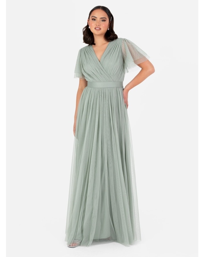 Anaya Faux Wrap Dress