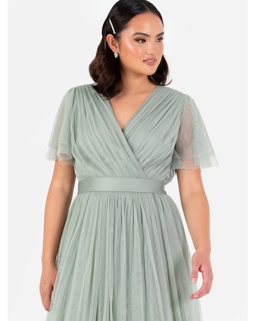 Anaya Faux Wrap Dress