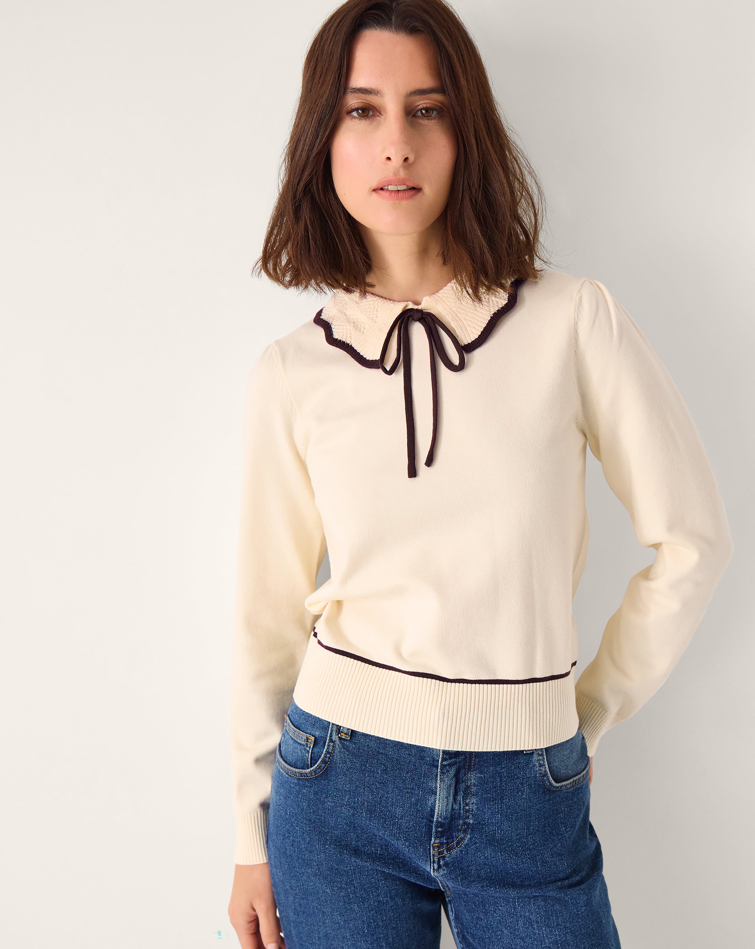 Monsoon Carla Collar Jumper
