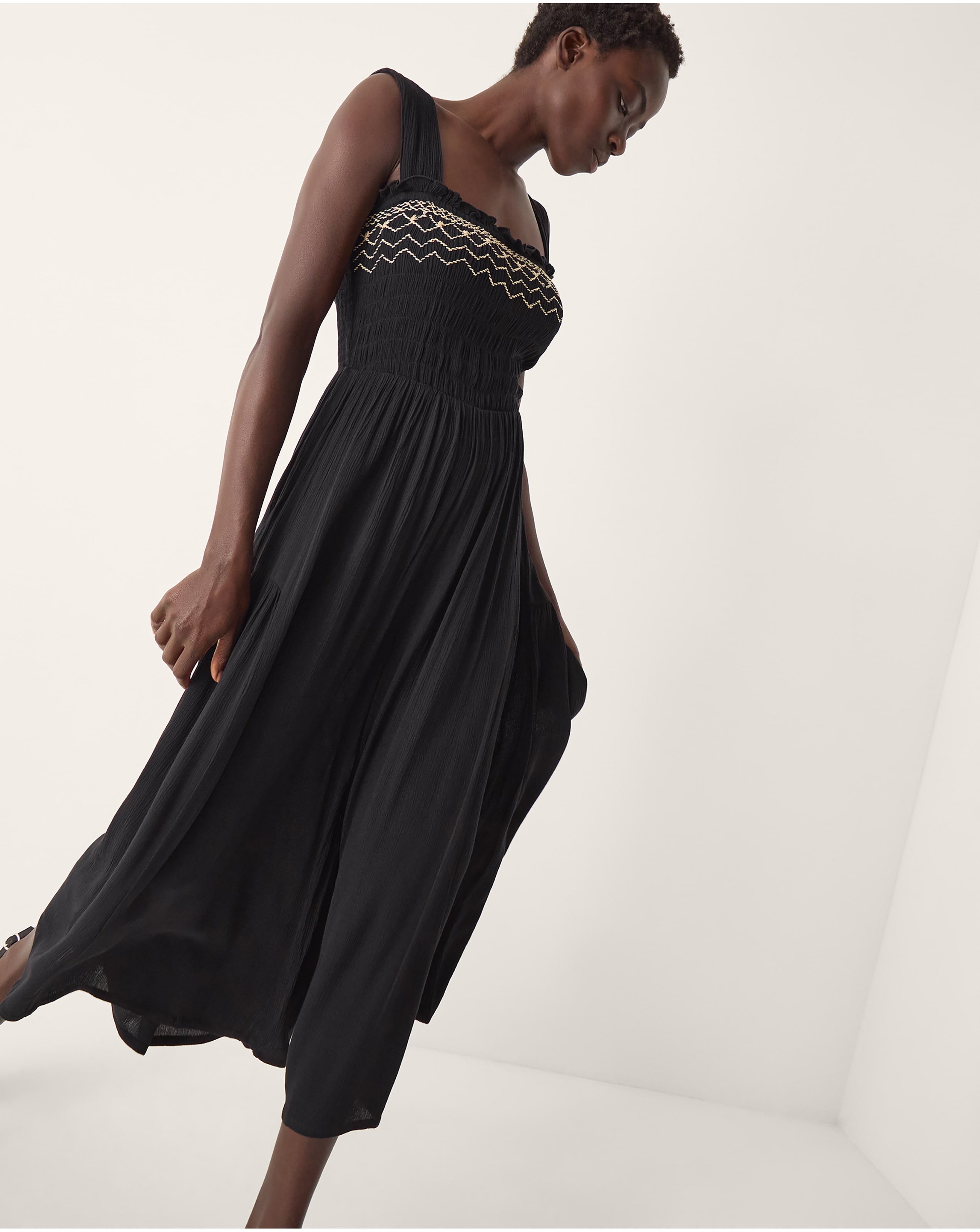 Monsoon Billie Embroidered Jumpsuit