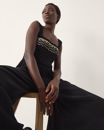 Monsoon Billie Embroidered Jumpsuit