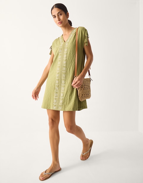 Monsoon Julie Mini Kaftan Dress