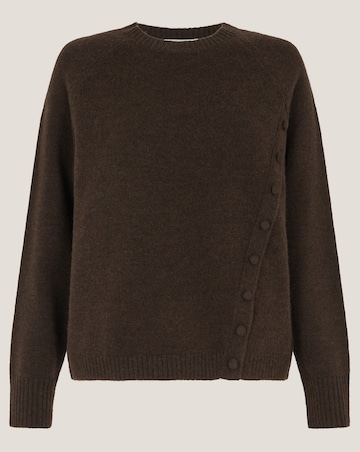 Monsoon Bray Asymmetrical Button Jumper