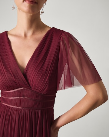 Monsoon Short Sleeve Bridesmaid Dress