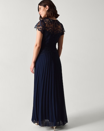 Monsoon Lace Pleated Bridesmaid Dress
