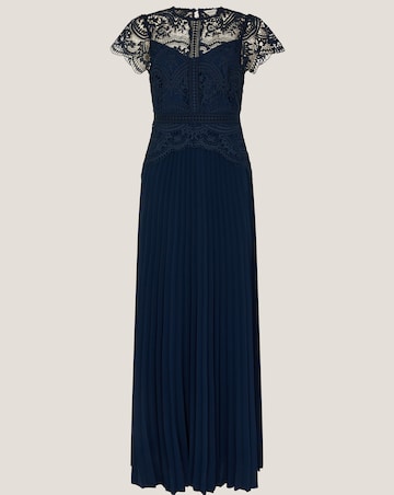 Monsoon Lace Pleated Bridesmaid Dress