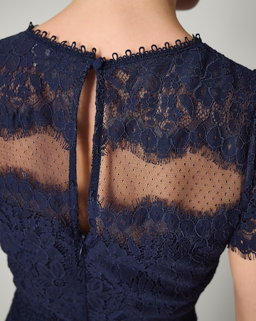 Monsoon Monike Short Sleeve Lace Dress